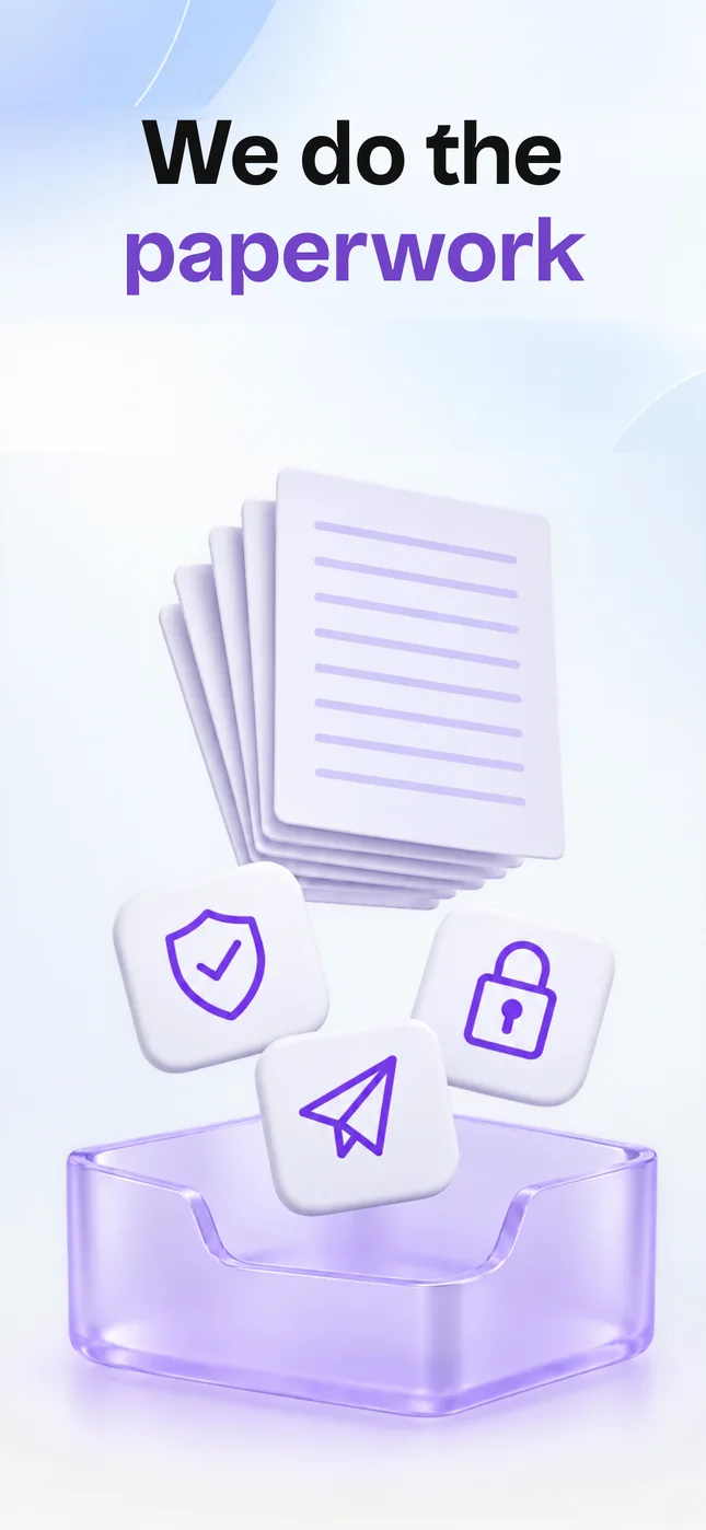 We do the paperwork